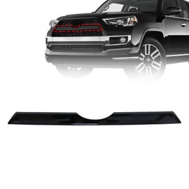 SecosAutoparts Glossy Black Front Middle Grille Inserts Compatible with Toyota 4Runner Limited 2014-2024# 53122-35060 5312235060 Only Fit Limited Models