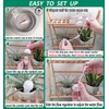 Plant Watering Stakes, Self Watering Planter Insert with Valve Switch