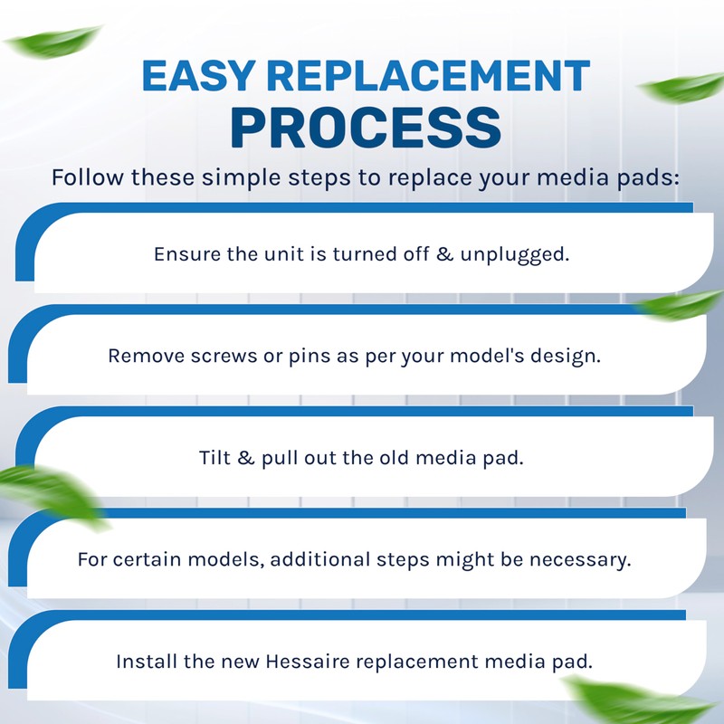 Hessaire Replacement Evaporative Cooler Pads - Swamp Cooler Replacement Pads