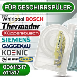 Dishwasher Flow Meter with Original Code 00611317 611317 Reed Contact for Dishwasher for Bosch for Siemens Made in Italy ONIX TECH