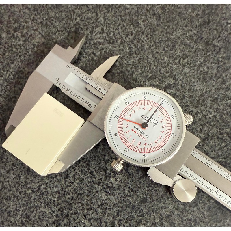 iGAGING 6-Inch 150 mm Dial Caliper, Dual Reading Scale, Metric