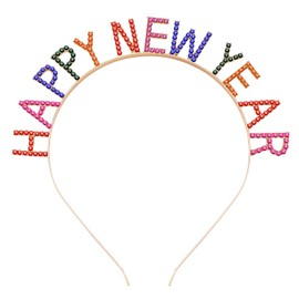 Diademas de Navidad para mujer, con diamantes de imitación, para el pelo, para Año Nuevo, con diseño de árbol de Navidad, Feliz Navidad, tocado