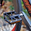 Road/Mountain Bike Pedals - 3 Bearings Bicycle Pedals with Reflectors