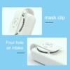 Face Mask Fan Portable Mini Electric 2 Speed Anti Fog