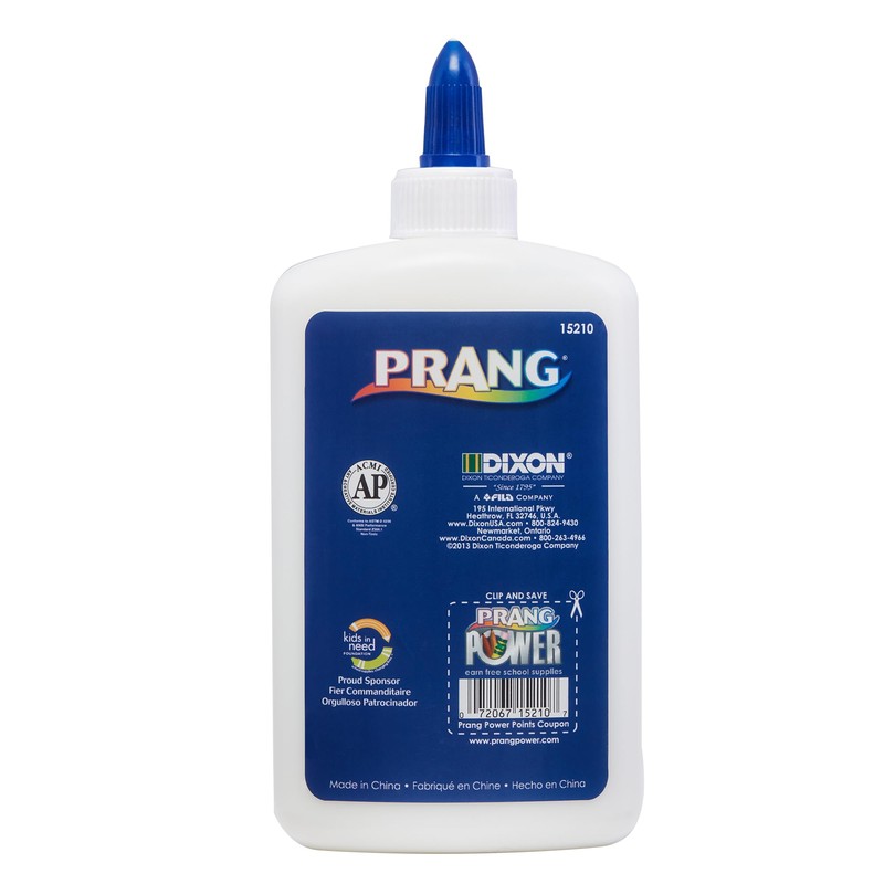Prang Washable Liquid School Glue, White, 7.9 Oz., 1 Count