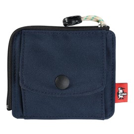 Chums CH60-3757 Men's L-Shaped Zip Wallet, blue