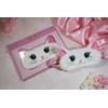 Artiwoods Cat Plush Comfortable Sleep Eye Mask (White Persian Cat)