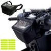 TokTech Bike Bag, Handlebar Bag, Front Bag, Large Capacity, Abrasion