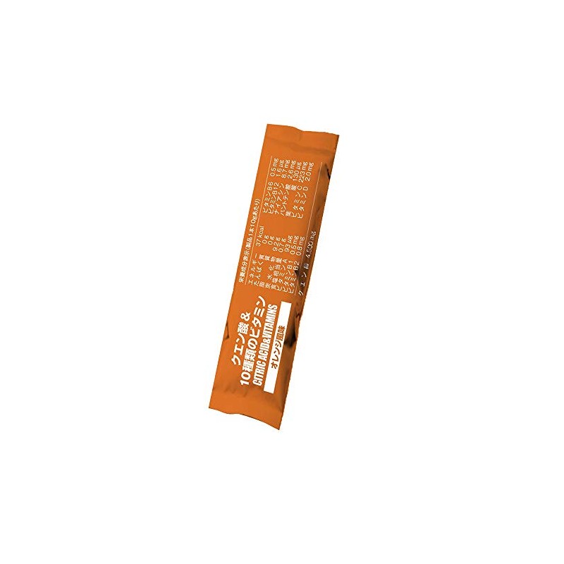 Gold's Gym Citric Acid Powder, Orange Flavor, 14 Packets