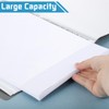 2 Pcs A4 Display Folders, 120 Pockets A4 Display Book