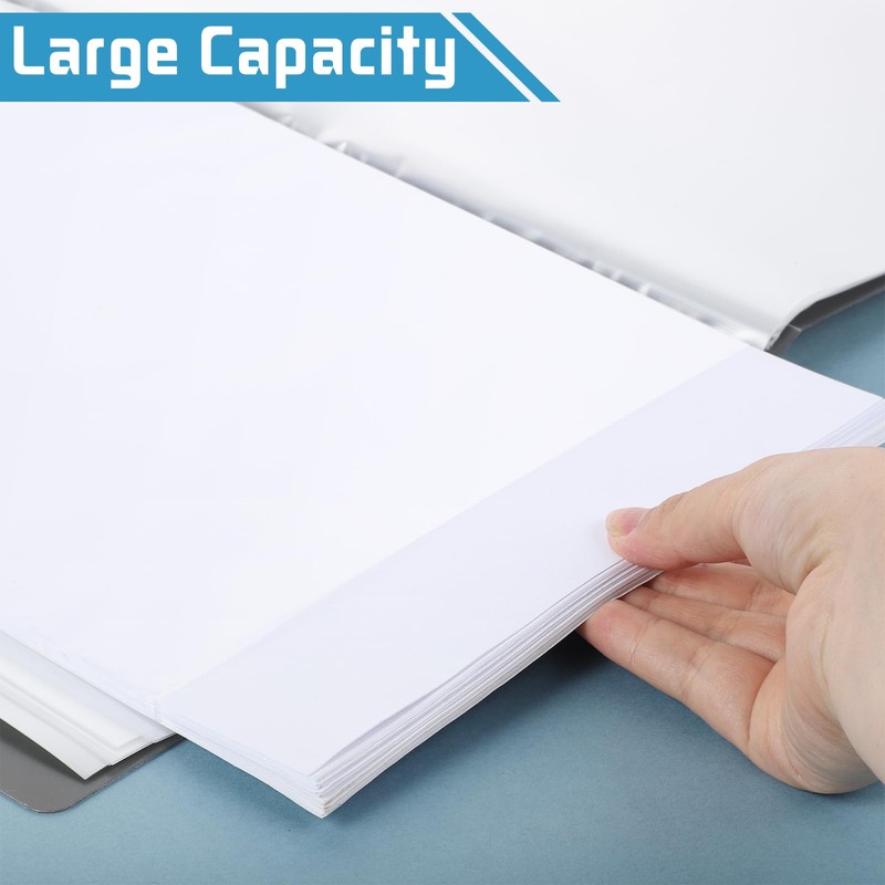 2 Pcs A4 Display Folders, 120 Pockets A4 Display Book