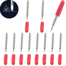 CTRICALVER (45 degrees) Blade Vinyl Cutter Plotter Cutting Blade Explorer Air Replacement Blade Suit for Explorer Air 2 (10pcs)