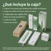 Oday Cepillo de dientes eléctrico Sonic para adultos con limpiador