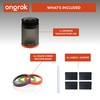 ONGROK Glass Storage Jar with Vacuum Pump Technology, Air Proof
