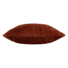 Paoletti Empress Square Cushion Cover, Rust