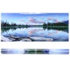 Background Poster Decorative Painting PVC Sticker Landscape Image for Aquarium