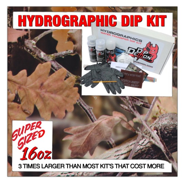 Dip Ape Hydrographic dip kit Link Leaf Camouflage Camo hydro