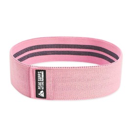 Fabric Resistance Band - Pink Light/Moderate Resistance - HIP CIRCLE Non Roll