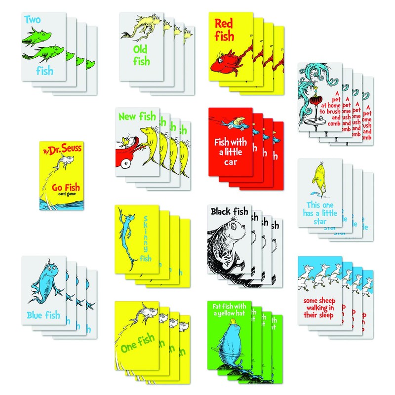 Fun Express Dr. Seuss Go Fish Card Games - 12