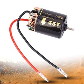 540 Brush Motor 35T 45T 55T Universal Motor Ferromagnetic Force RC Crawler Motor RC Motor Parts Low Heat Carbon Brush Configuration Mountain Bike Large Truck Drift Car (45T)