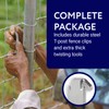 Impresa T-Post Fence Clip Bender Tool - 200 Metal T-Post