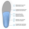 Superfeet All-Purpose Support Medium Arch Insoles (Blue) - Trim-To-Fit Orthotic