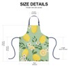 MageJoy Pack of 2 Women's Aprons - Large Pockets, Adjustable