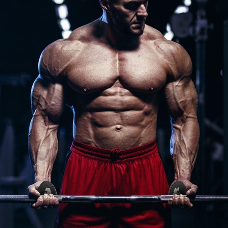 WFX Weight lifting Gym Gloves Neoprene Padded Rubber Palm Open