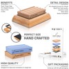 Sharp Pebble Sharpening Stones for Wood Carving Tools-Two Whetstones Grit