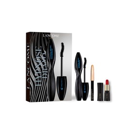 Lancôme - Set de regalo, Incluye Máscara de Pestañas Hypnôse Drama Waterproof para Volumen Extremo 6 ml, Mini Delineador de Ojos Khôl y Mini Labial L’absolu Rouge Cream 1.6 g