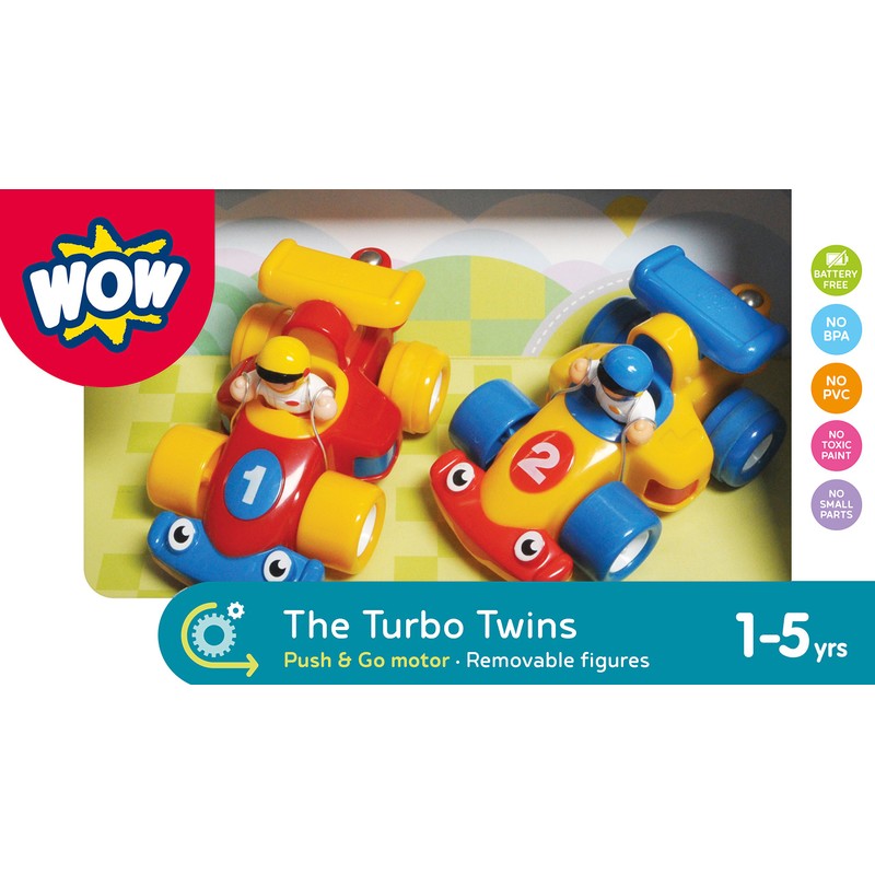 WOW Toys The Turbo Twins