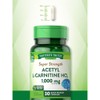 아세틸 L-카르니틴 HCL 1000mg 30캡슐 고함량 미국산 Acetyl L-Carnit Acetyl
