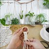 MECCANIXITY 30pcs 2.8" Unfinished Wooden Rings Smooth Natural Wood Macrame