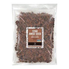 Soeos Star Anise Seeds 16 ounce (1 lb), Whole Chinese Star Anise Seed, Fresh and Pure Star Anise Pod, Non-GMO, Star Anise Spice for Desserts and Wines