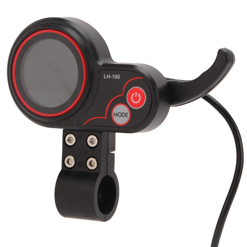 Electric Bicycle LCD Display Meter with 5P Waterproof Connector 24V