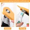 Yuanchu All-in-One Jar Opener Bottle Opener Ring Pull Can Opener,