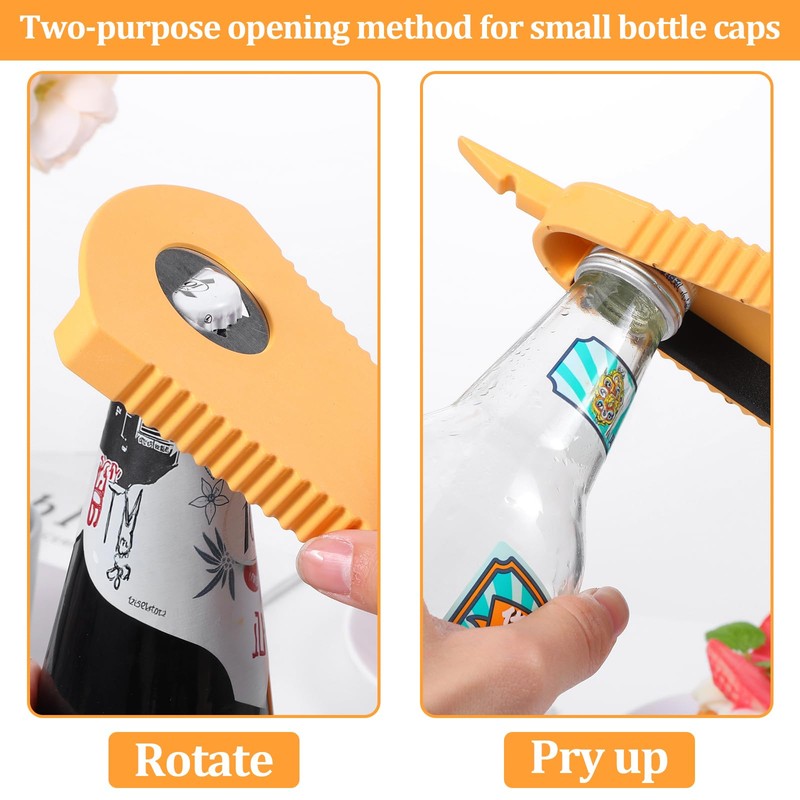 Yuanchu All-in-One Jar Opener Bottle Opener Ring Pull Can Opener,