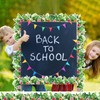 72 Ft Tropical Bulletin Board Borders,Boho Die-Cut Greenery Border Trim,Wall