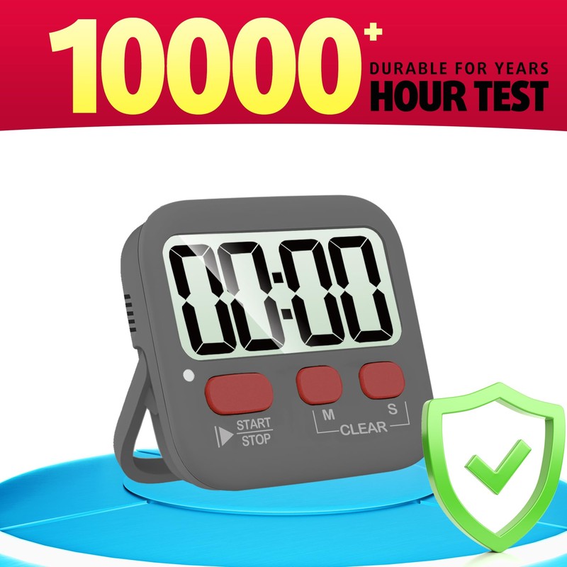 Antonki Timer, 2 Pack Timer for Kids, Kitchen Timers, Digital