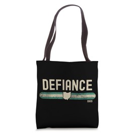 Defiance OH | Ohio | Travel & 80s Style Tote Bag