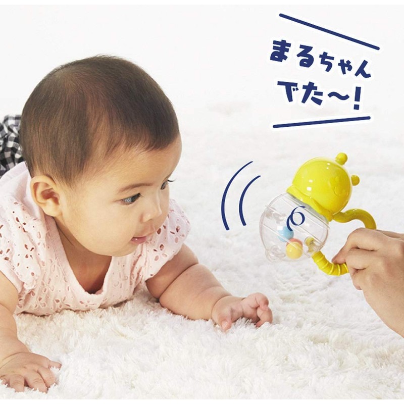 Kumon Publishing KUMON TOY Baby Rattle + Ehon