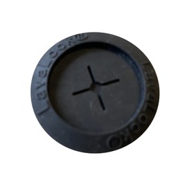 LAVALOCK® Black Temp Probe Grommet - BBQ Smoker Thermo Probe Port Pass Though for 1 in OR 1.25 in. Hole (Fits 1 Inch Hole)