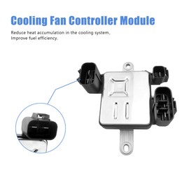 Engine Cooling Fan Control Module 25385-B8800 Fits for Hyundai Santa Fe 2013-2018 Santa Fe XL 2013-2019 Kia Sorento 2014-2015 Fan Controller 3.3L