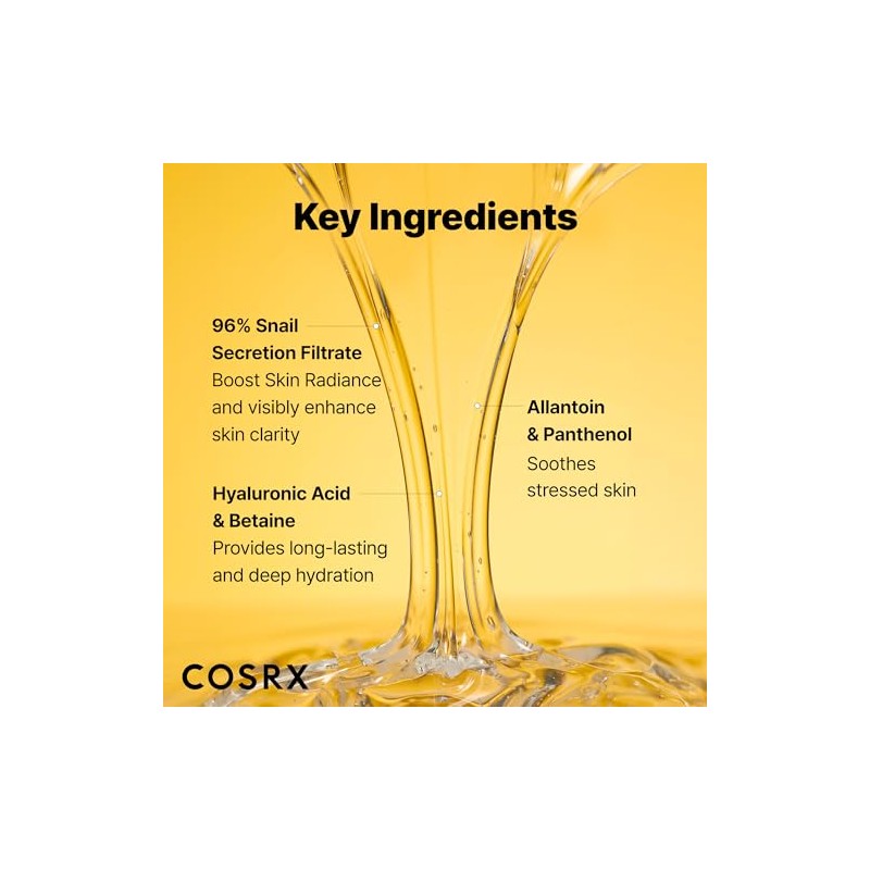 COSRX スネイルエッセンス 美容液 カタツムリローション 100mL スネイル96 ムチンカタツムリ スネイルセラム 保湿 栄養エッセンス