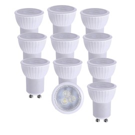 ukzboss MR11 GU10 35mm Mini LED 3W 120V Non-Dimmable Spotlight Small Bulb Replace 35W Halogen Bulb Equivalent GU10 LED Spotlight