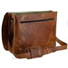 Komal's Passion Leather Vintage Mens 16 Inch Leather Laptop Messenger