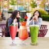100 Pcs Individually Straws Smoothie Straws, 7.5 * 0.43in /19