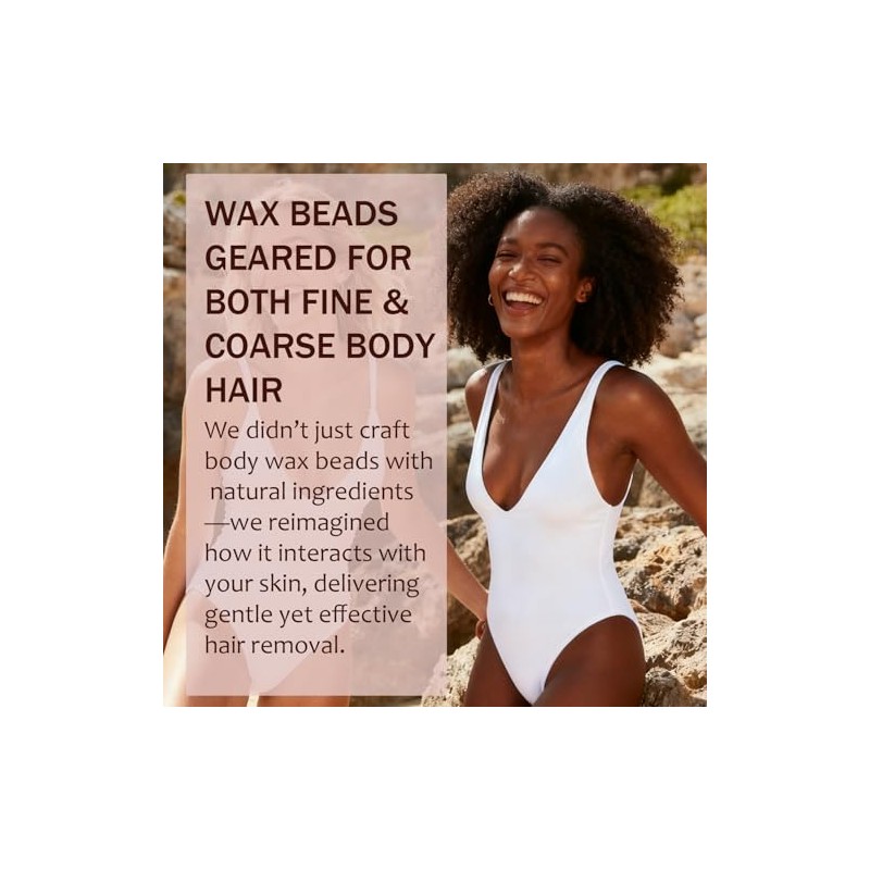 Hard Wax Hair Removal Beads for Sensitive Skin - Complete