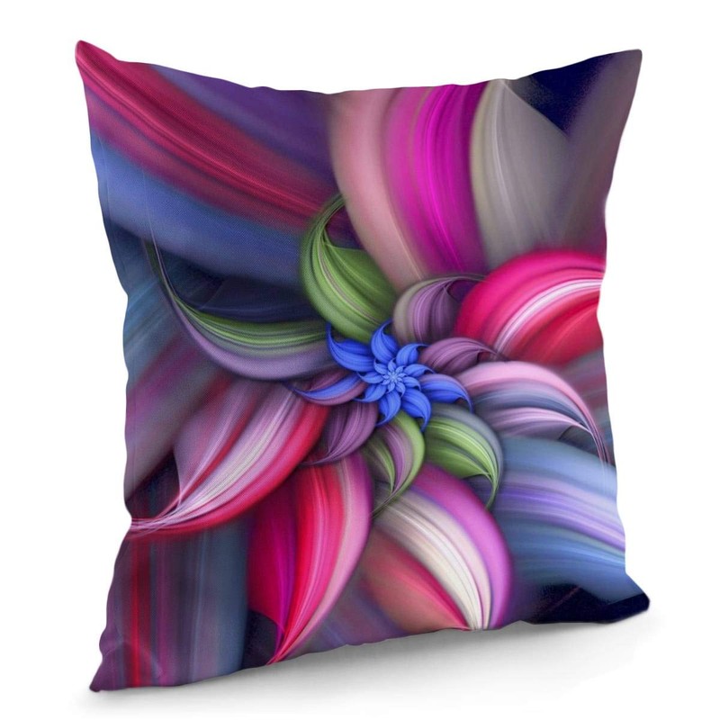 Beauty Collector Decorative Square Floral Throw Pillow Cover Cushion Covers