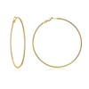 Krstudent Sterling Silver Hoop Earrings Gold Silver Large Hoop Earrings